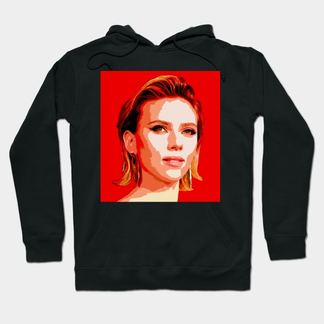 scarlett johansson Hoodie by oryan80